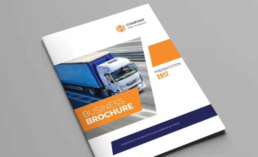 物流公司畫冊要怎么設計？